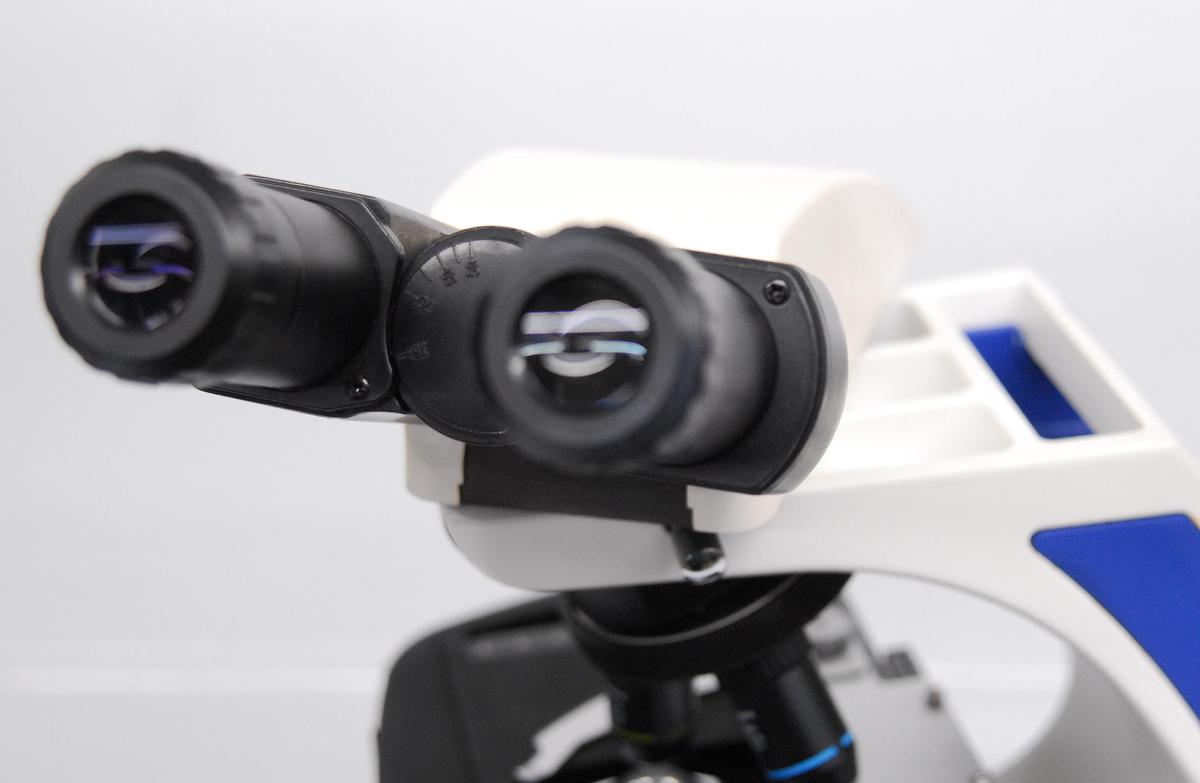 Used Walter Binocular Compound Microscope 4/10/40x Objectives - AmScope T720 Style