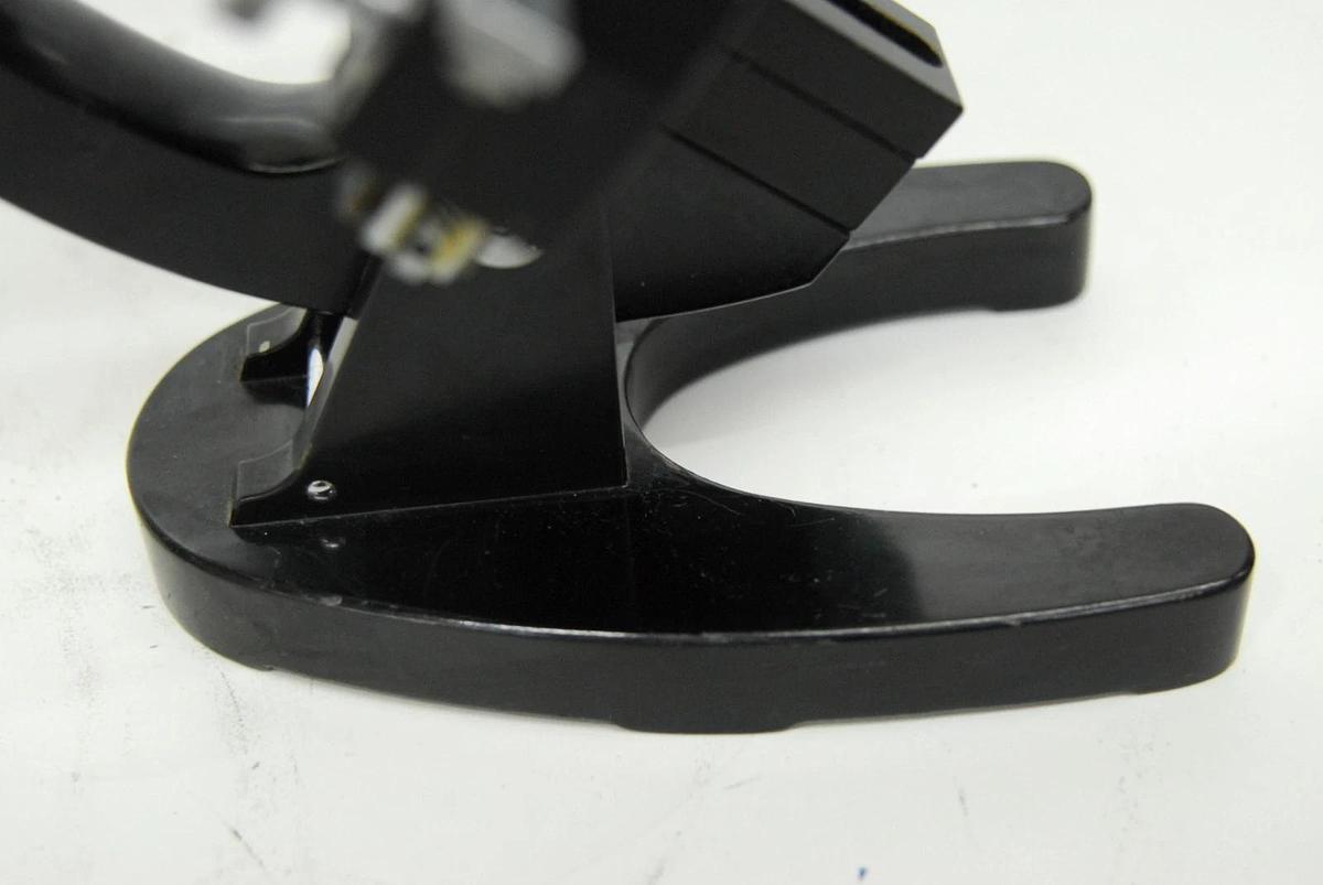 Used Vintage Unitron BMLK Microscope W/ W10XP Eyepieces, 4x/40x Objectives, Condenser