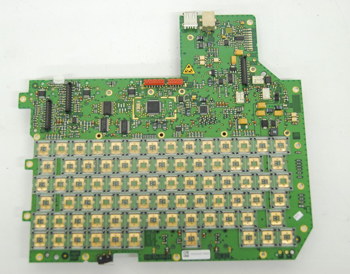 Used GE KTZ280064 Console Alphanumeric Keyboard PCB - Voluson E8