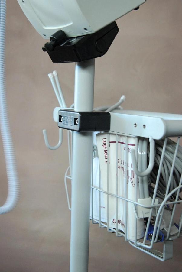 Used Welch Allyn 45NTO Vital Signs Spot LXi Patient Monitor W/ Stand, and MORE