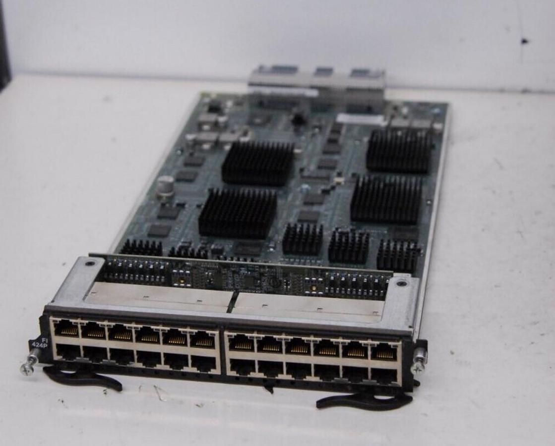 Used Foundry Networks FI424P 31529-101A FastIron SuperX 24-port Ethernet Module