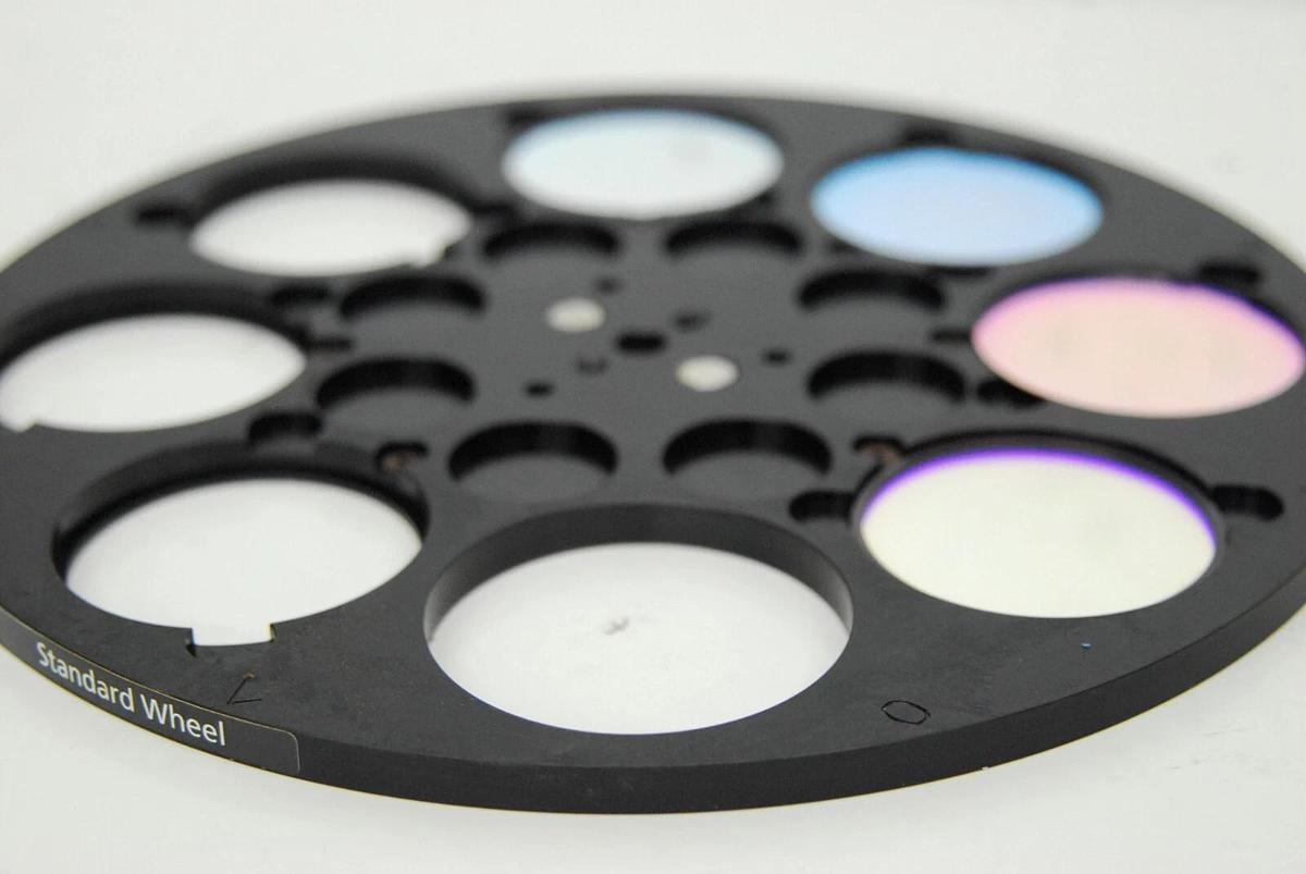 Used Caliper Life Science Ivis Lumina II - 6-Position Filter Wheel 055-01 W/ Filters