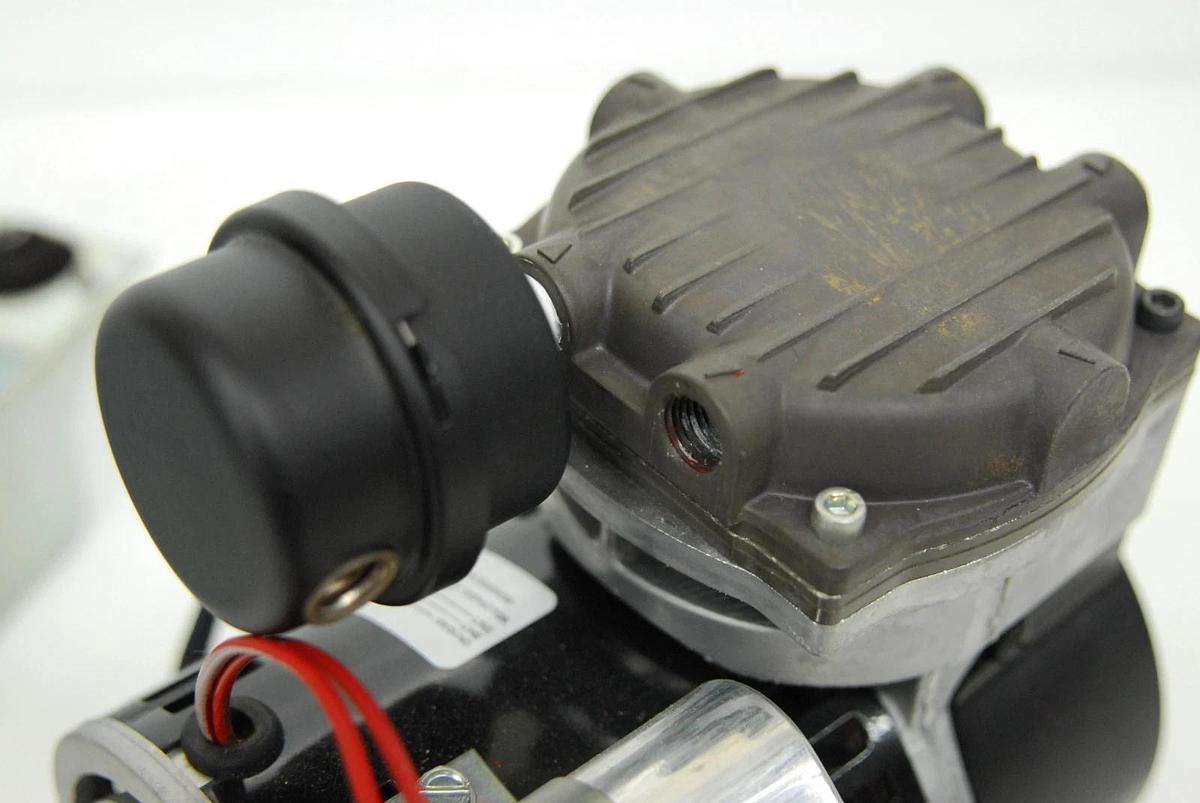 Used GAST 74R135-P101-H200X 100-115V Air Compressor - BD FACSAria II Fluidics Cart