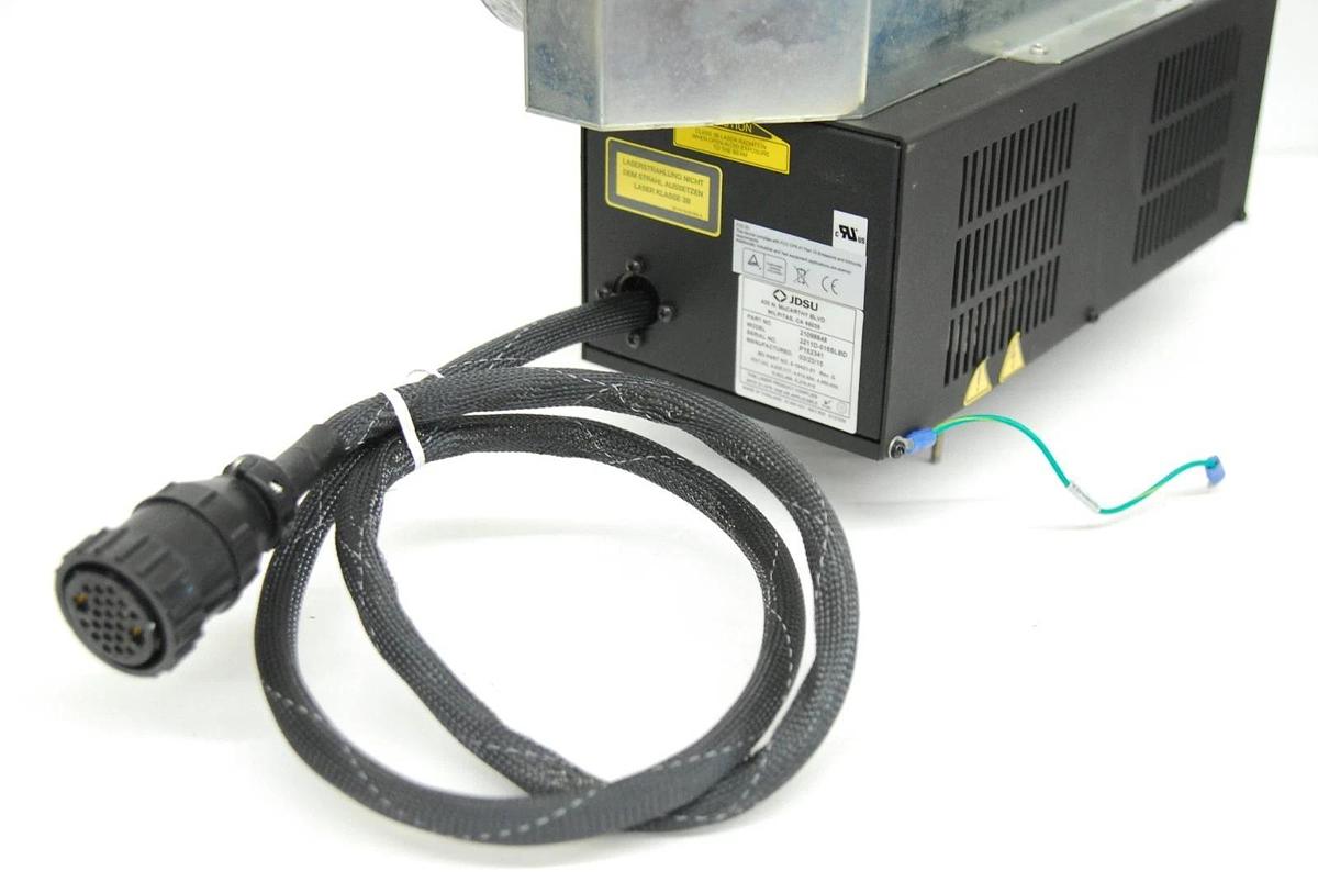 Used JDSU 2211D-015SLBD Air-Cooled Argon Laser W/ Martek 9450-08 Power Supply