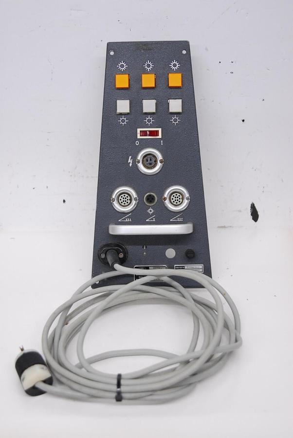 Used Carl Zeiss 305360 STATIVFUSS U OP-MI Power Control Panel