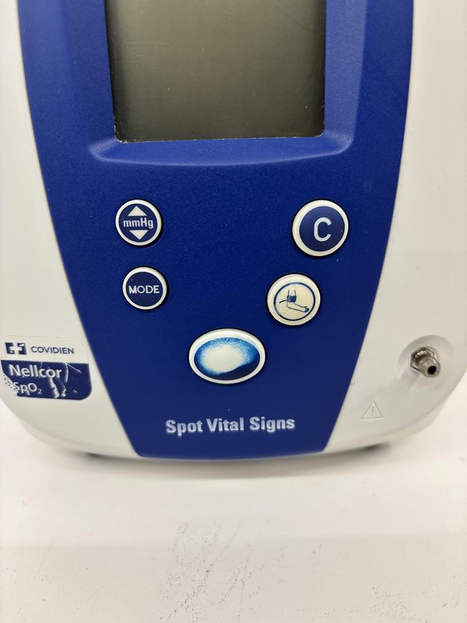 Used Welch Allyn 420 Spot Vital Monitor w/ Temp Probe + Power Supply