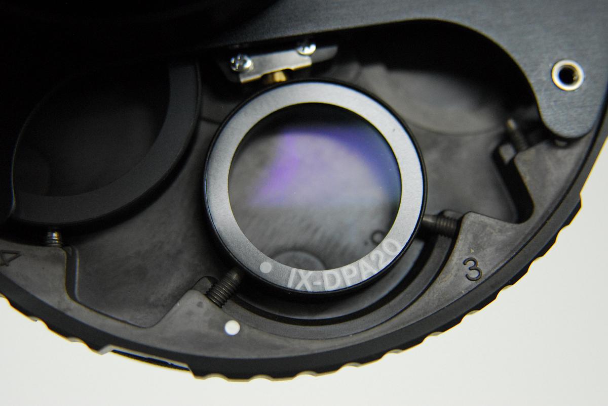 Used Olympus IX-LWUCD LWD Condenser W/ DPA20/40 DIC60 Prisms, IX-LWPO POL Attachment