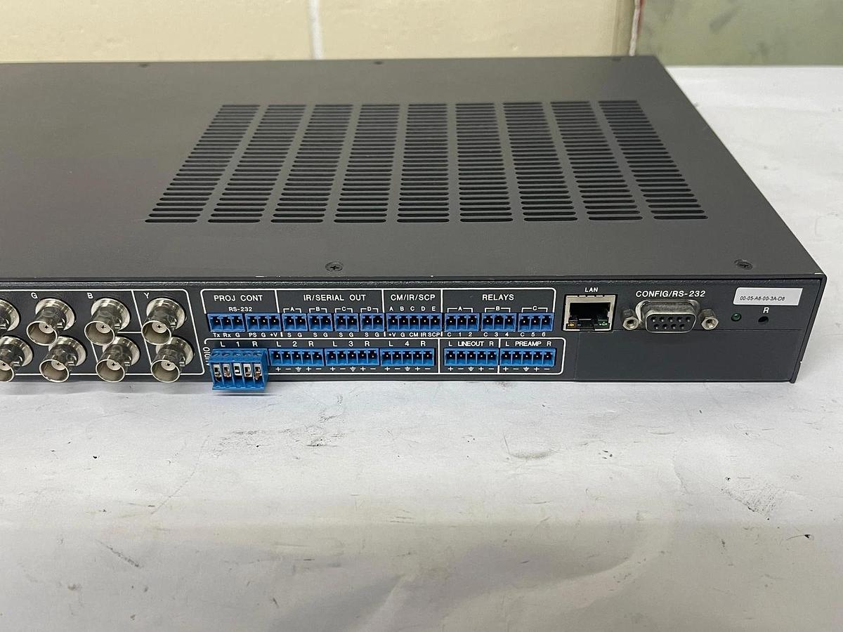Used Extron System 5 IP Switcher with Front Panel Control