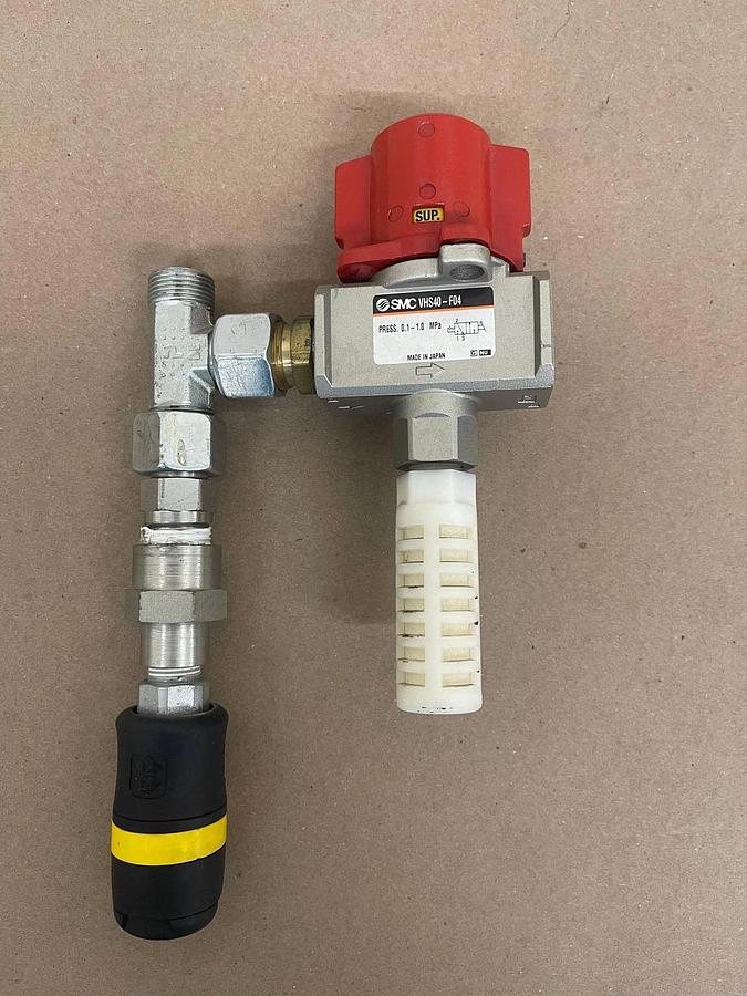 Used SMC VHS40-F04 Single Action Relief Valve