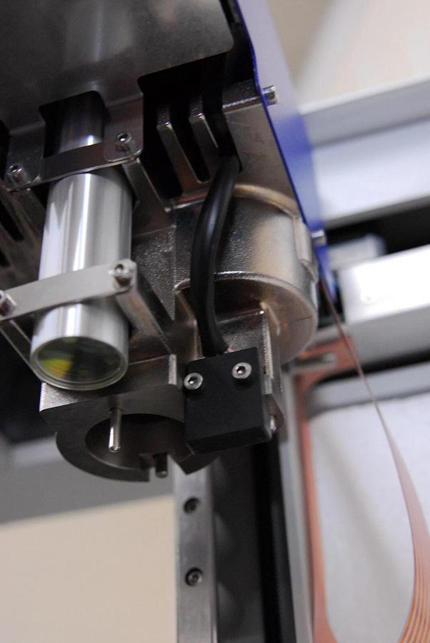 Used Eppendorf epMotion 5075 Optical Sensor/Tool Changer/Carrier Arm Assembly