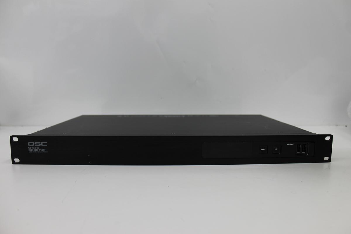 Used QSC Q-SYS Core 110f Network DSP Audio Processor