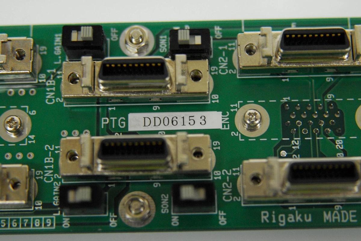 Used Rigaku A945-4-1D(3) PTG CN1/CN2 Communications Board - Ultima-III