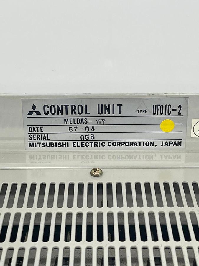 Used Mitsubishi UF01C-2 MELDAS-W7 Control Unit  W/ Installed Cards (DWC200H EDM)