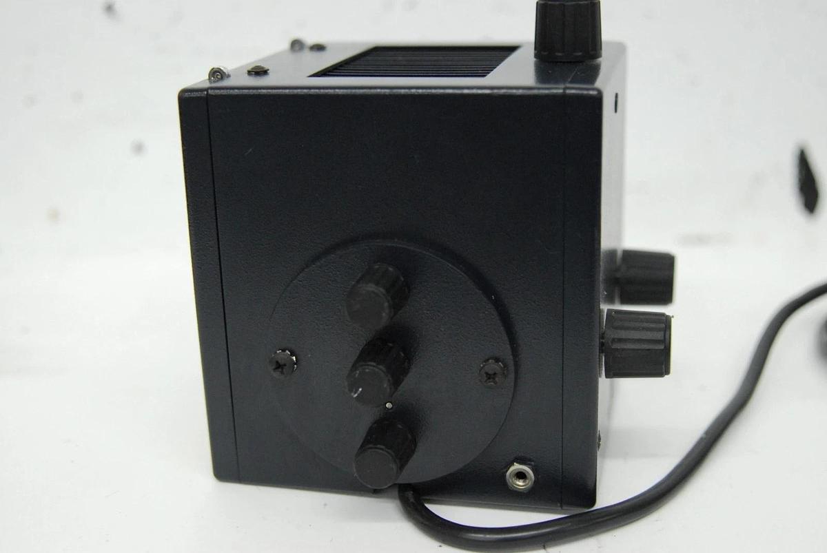 Used Leica 307-072.058 Hg 50W LH-106z Lamp Housing W/ DM IL Fluorescence Port Mount