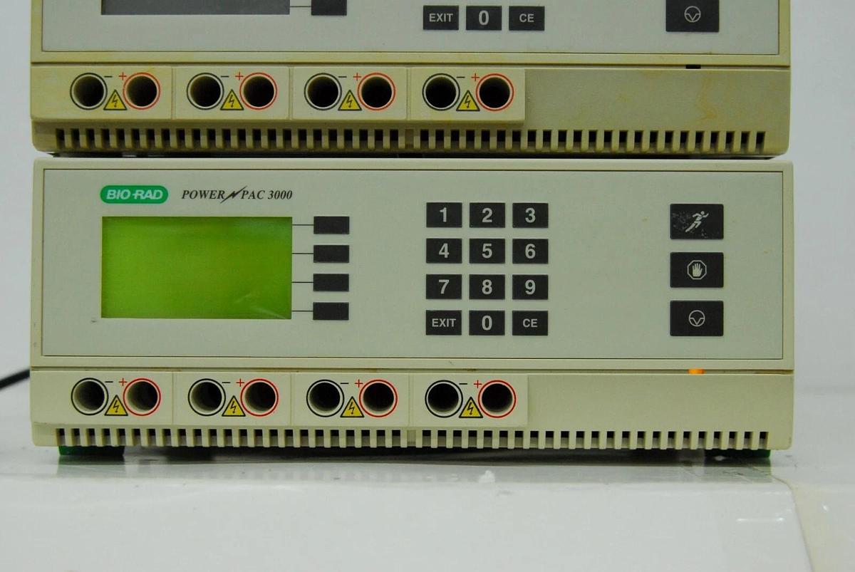 Used BIO-RAD Power Pac 3000 Electrophoresis Power Supply  (165-5056) - Lot of 2