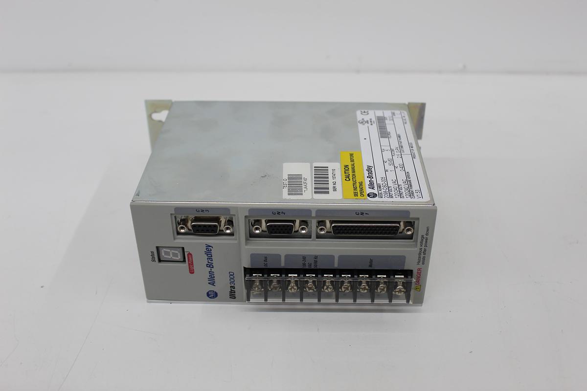 Used Allen Bradley 2098-DSD-005 Series C Ultra3000 Servo Drive 120/240VAC 0-400Hz