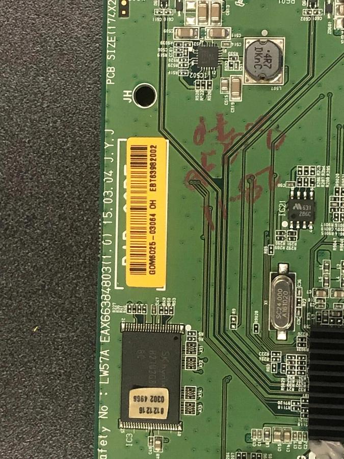 Used LG 49SL5B-B Main Board  EAX66384803