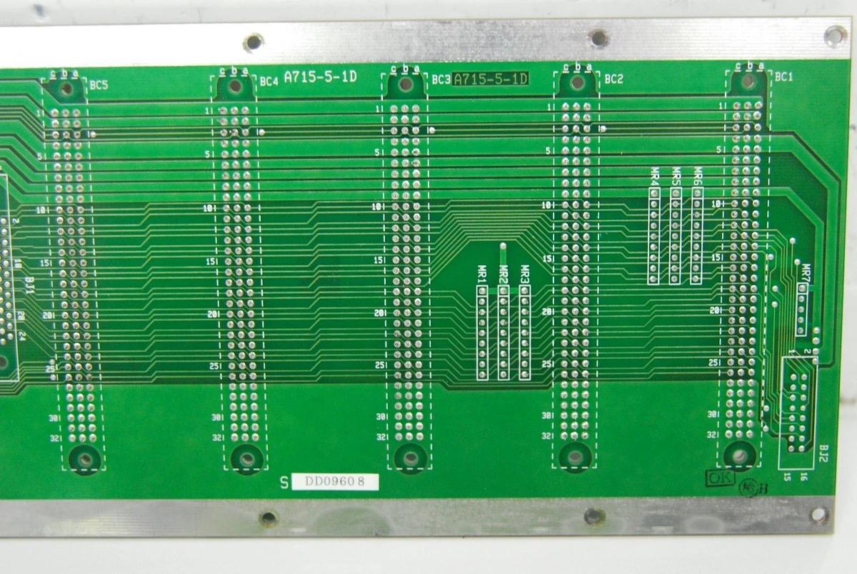 Used Rigaku A715-5-1D Backplane Circuit Board - Ultima-III