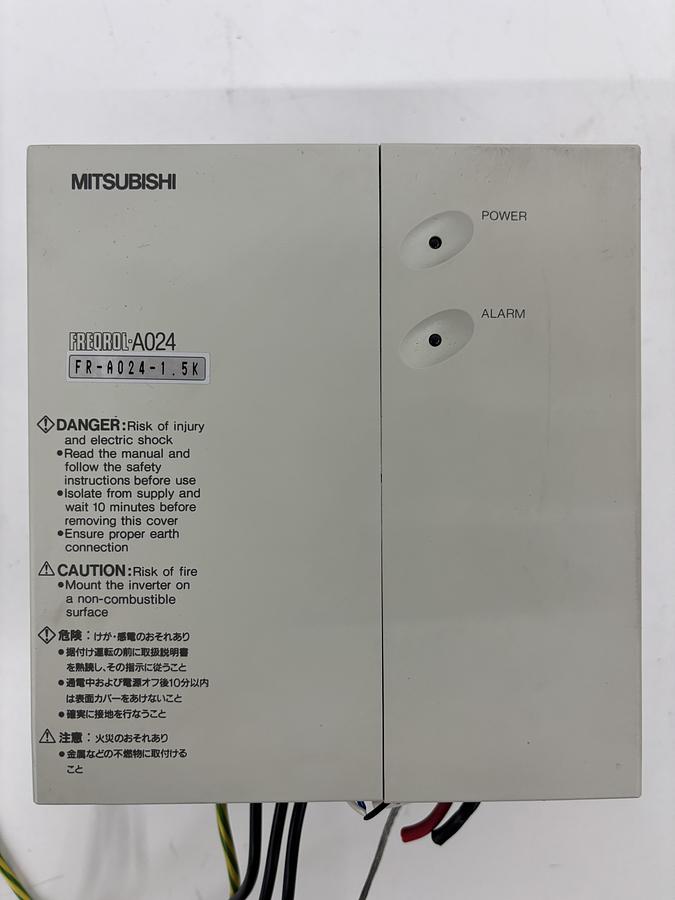 Used Mistubishi FR-A024-1.5K Inverter