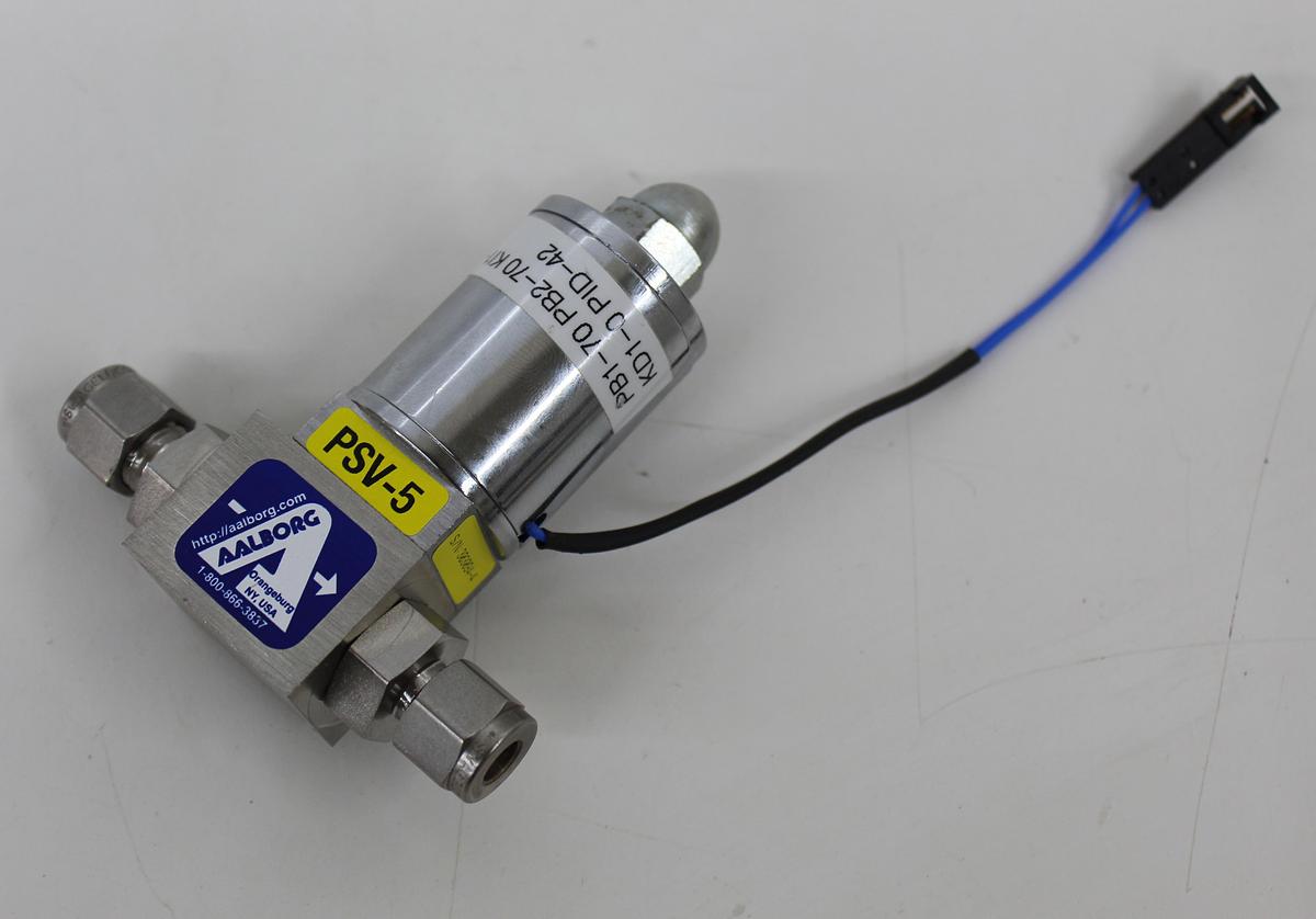 Used Aalborg PSV-5 Proportional Solenoid Flow Control Valve
