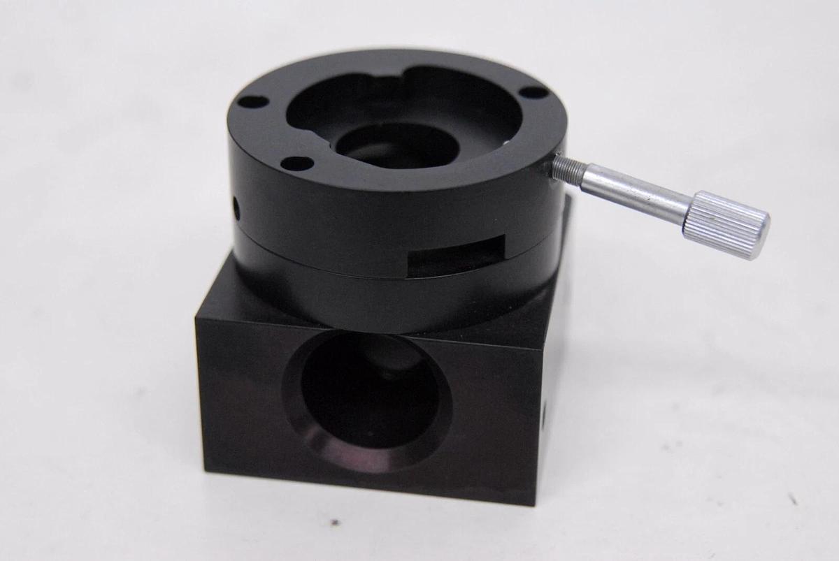 Used Olympus Binocular Microscope Head W/ Spectra-Tech 0047-172D IR-Plan Mount