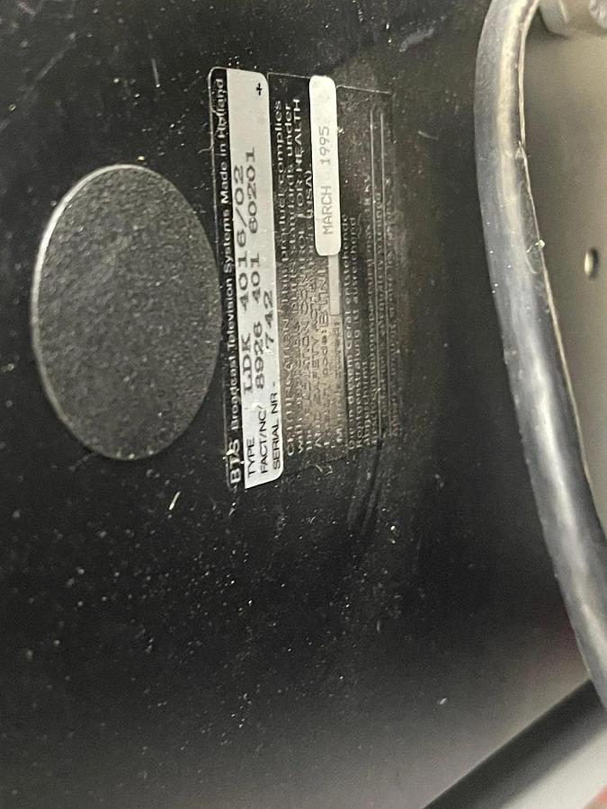 Used BTS LDK 4016/02 6in Viewfinder *Parts*