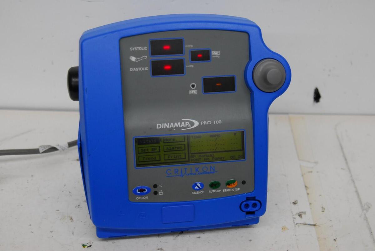Used Critikon Dinamap Pro 100 (DP100) Vital Signs Monitor - READ DESCRIPTION
