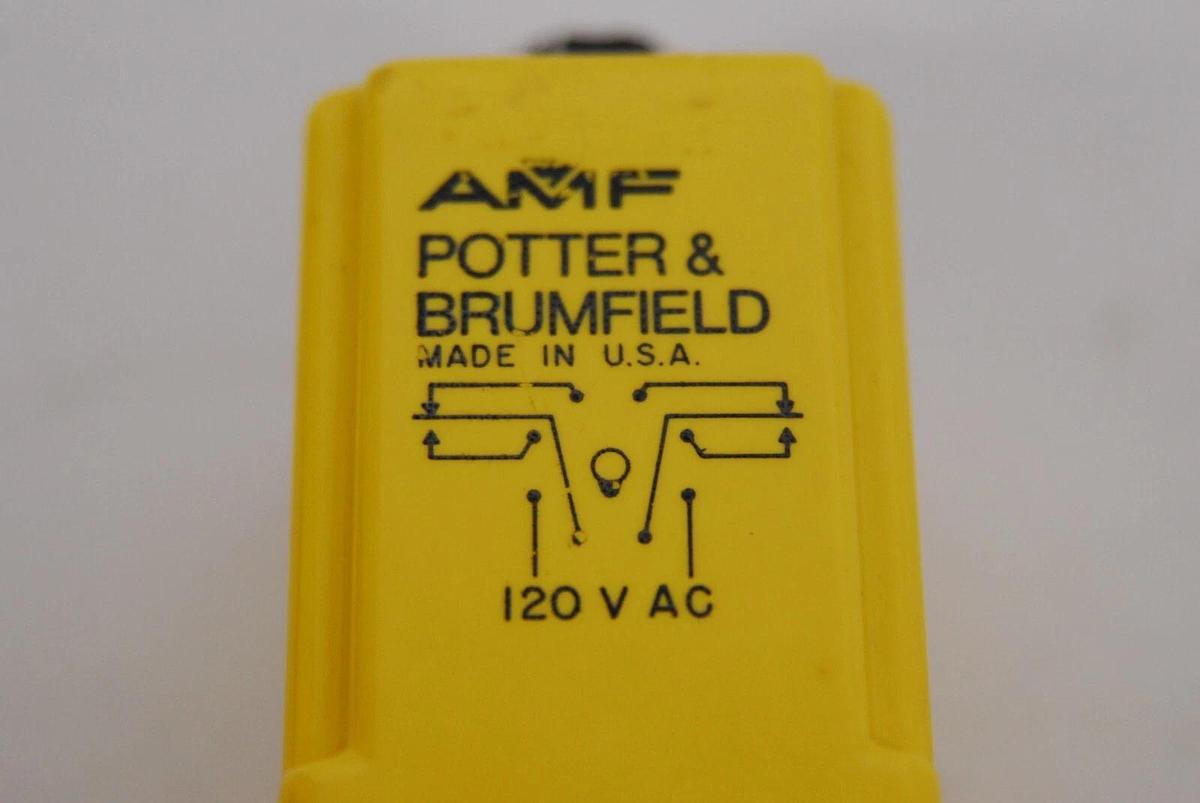Used AMF Potter & Brumfield CDB38-70003 Time Delay W/ Socket - TESTED