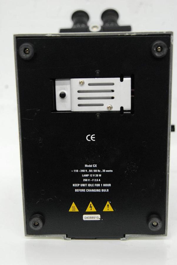 Used Labomed CX L Binocular Microscope W/ 4/10/40/100x Semi Plan Achro Objectives