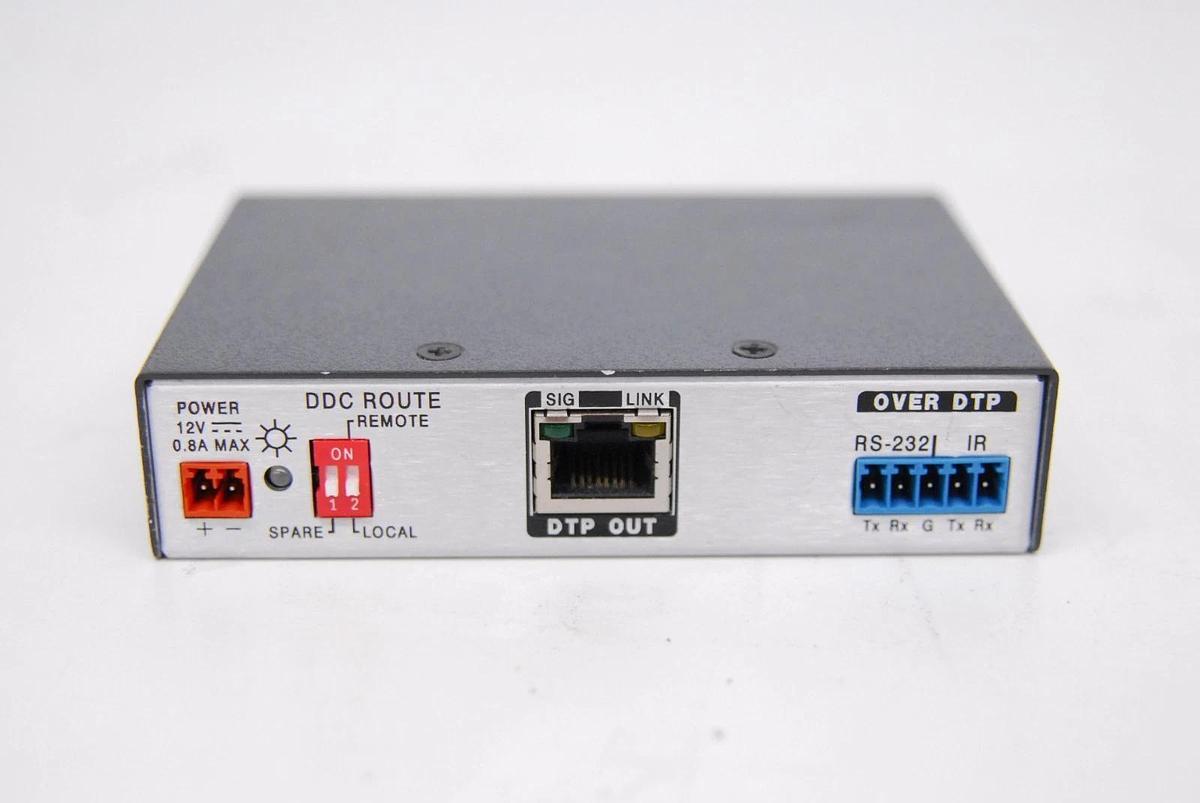 Used Extron DTP DVI 330 Tx Long Distance Transmitter for DVI