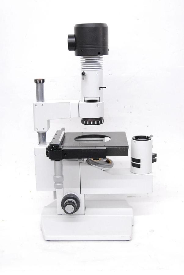 Used Lomo Inverted Microscope Body W/ Ph10 Ph20 Sliders, Filters