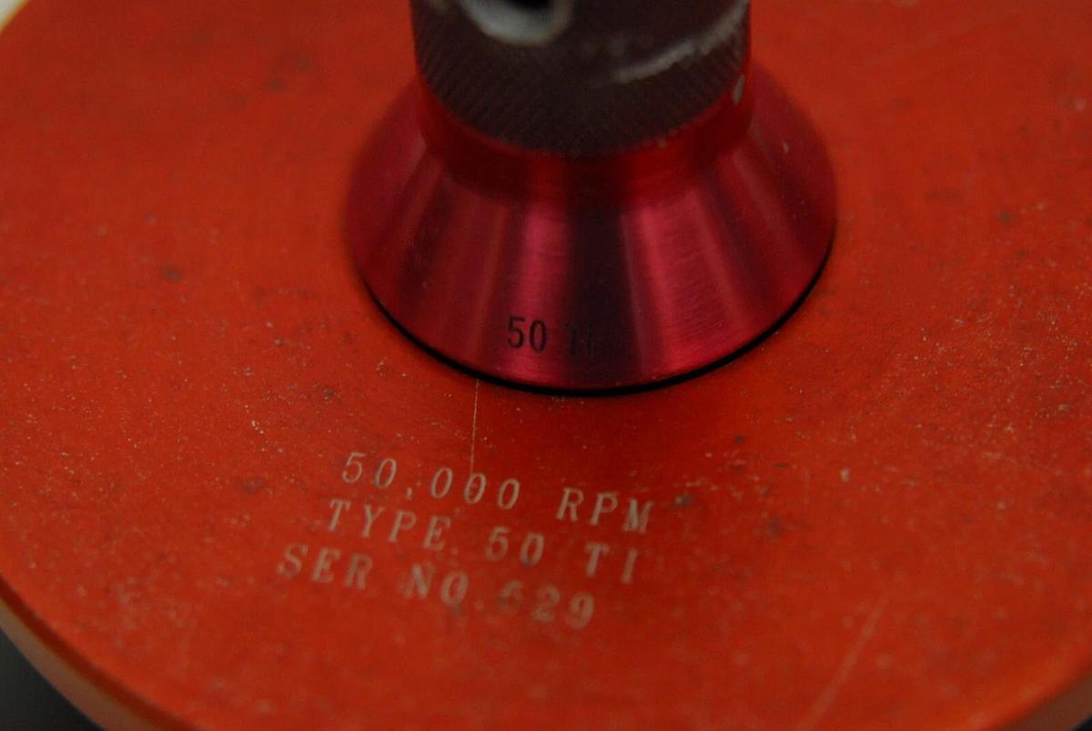 Used Beckman Coulter Type 50 TI Fixed Angle 50,000 RPM Centrifuge Rotor