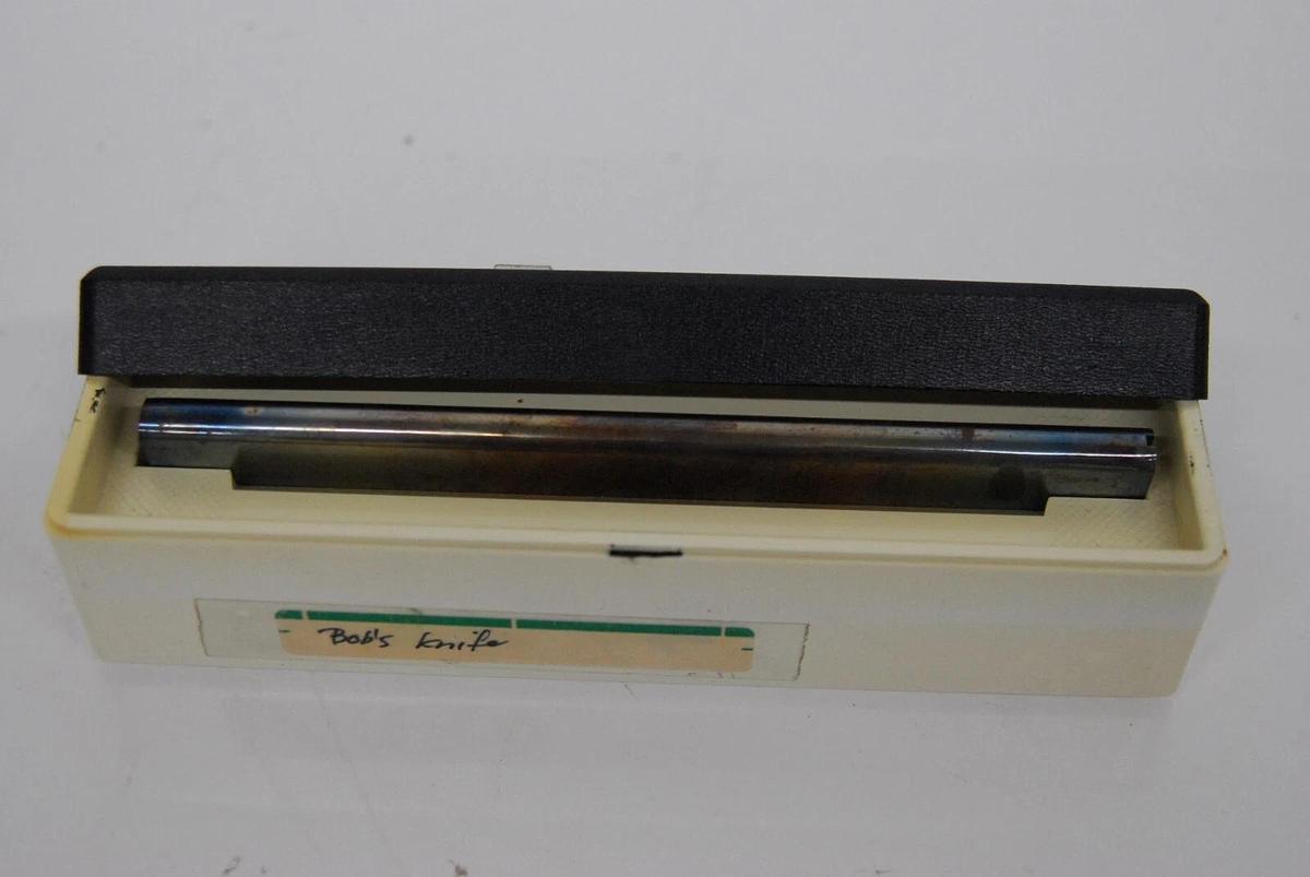 Used AO Reichert Microtome Knife 7.25" 185mm W/ Hard Case