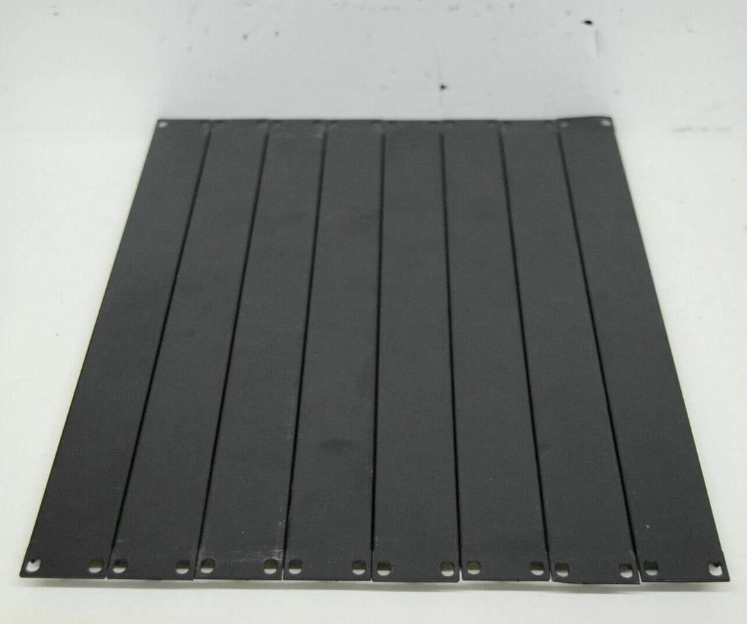 Used Middle Atlantic 1u Blank Rack Panel 19" - Lot of 9