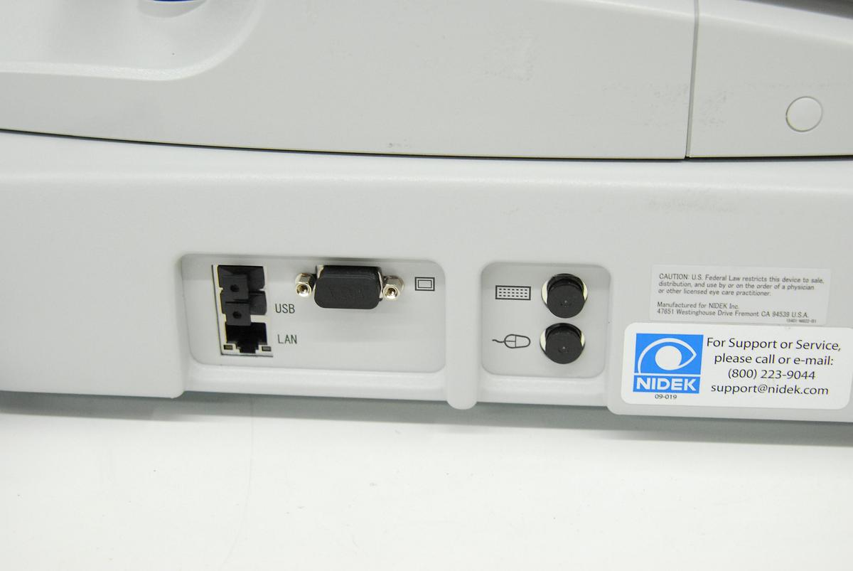 Used Nidek AFC-330 Non-Mydriatic Auto Fundus Camera W/ Case, Software, Laptop