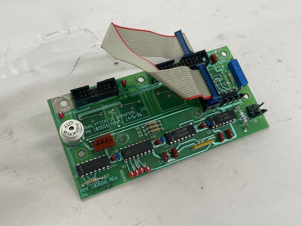 Used Analytica 103556 REVA PCAD 3556A.PKG Button Board (From API 100 Controller)