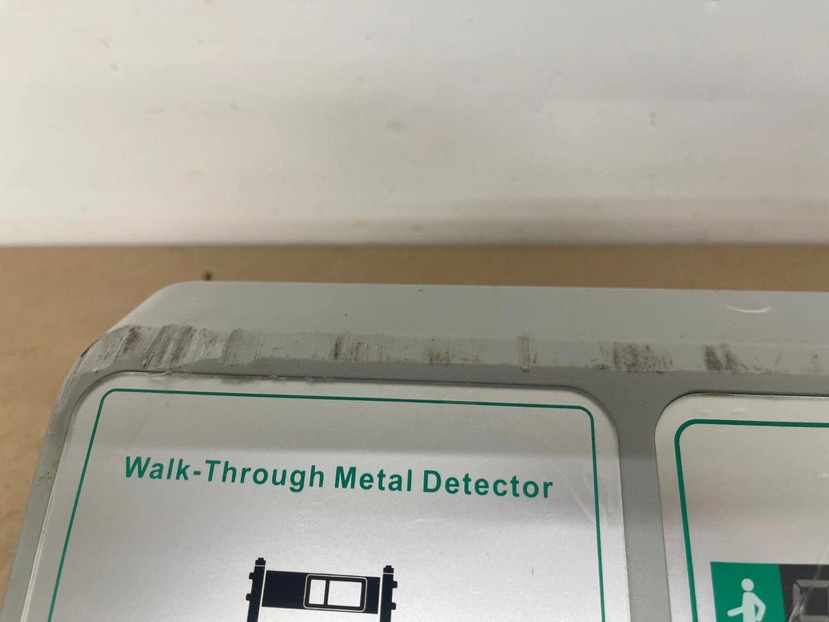Used Control Unit for Zorpro 6T Walkthrough Metal Detector
