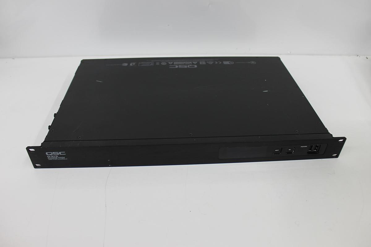 Used QSC Q-SYS Core 110f Network DSP Audio Processor
