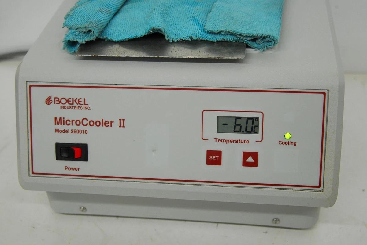Used Boekel MicroCooler II 260010 Cooling Dry Bath Cold Well Incubator - TESTED