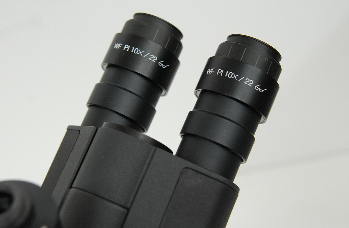 Used Motic BA400 Trinocular Phase Contrast Microscope W/ Plan 10/20/40/100 Objectives