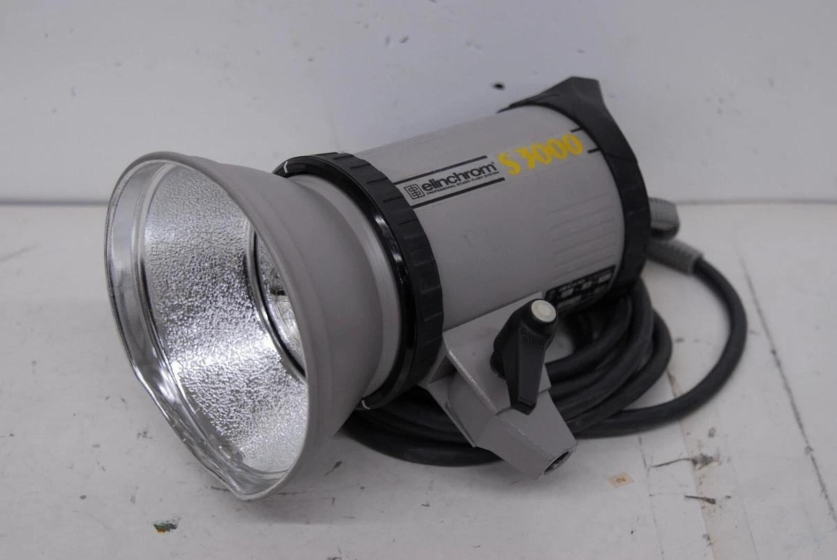 Used Elinchrom S3000 Flash Head - Read Description