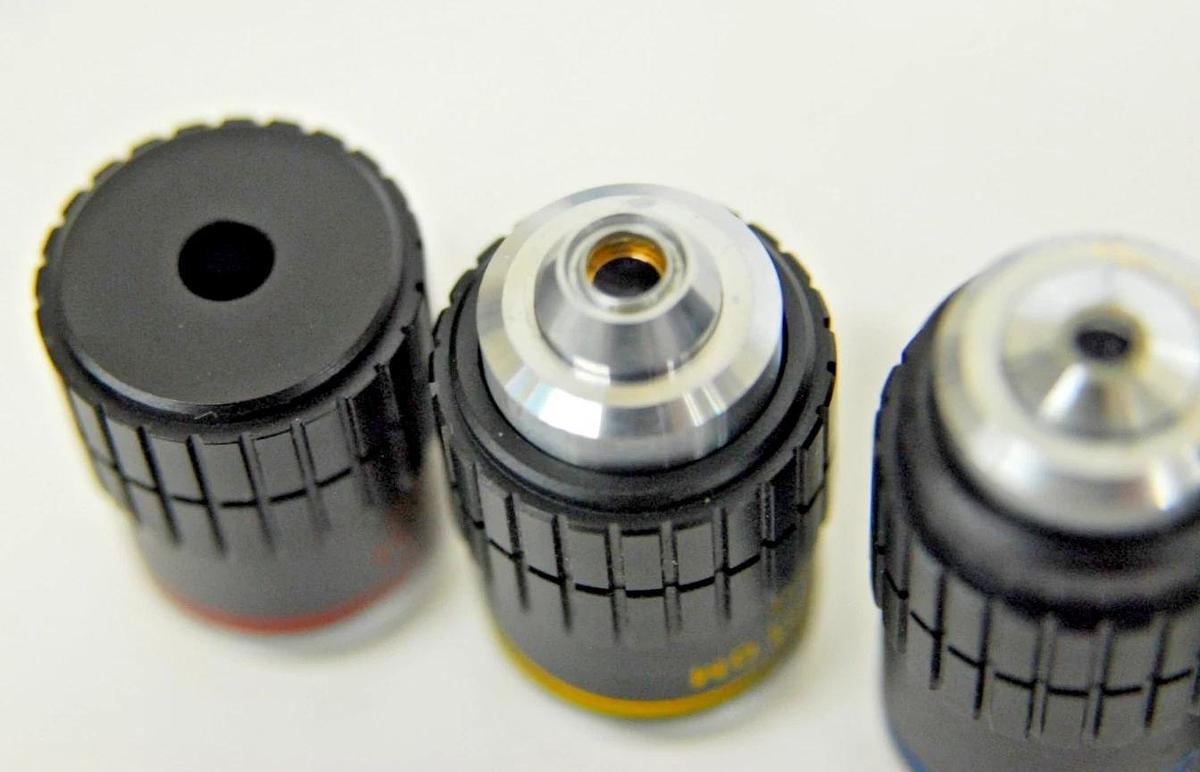 Used Swift 4x/10x Ph/40x Ph DM/ 100x Oil Objective Set W/ Quodmaster 1.25pH Condenser