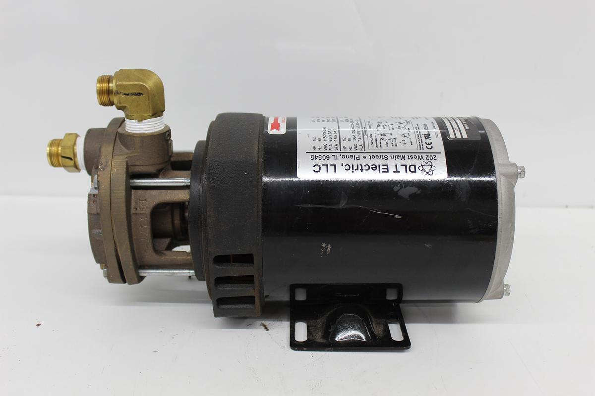 Used MTH Pumps Regenerative Turbine Pump T31E AB DLT Motor  1/2hp 3450 rpm DLC-5000-ODP-K