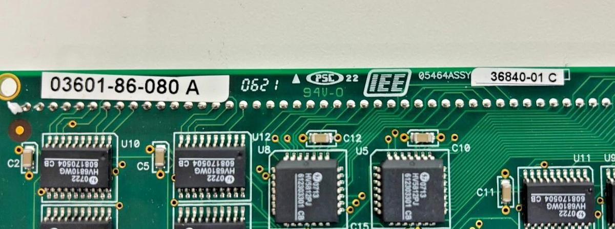 Used IEE 03601-86-080A Vacuum Fluorescent Display Panel - Bio-Rad CHEF MAPPER