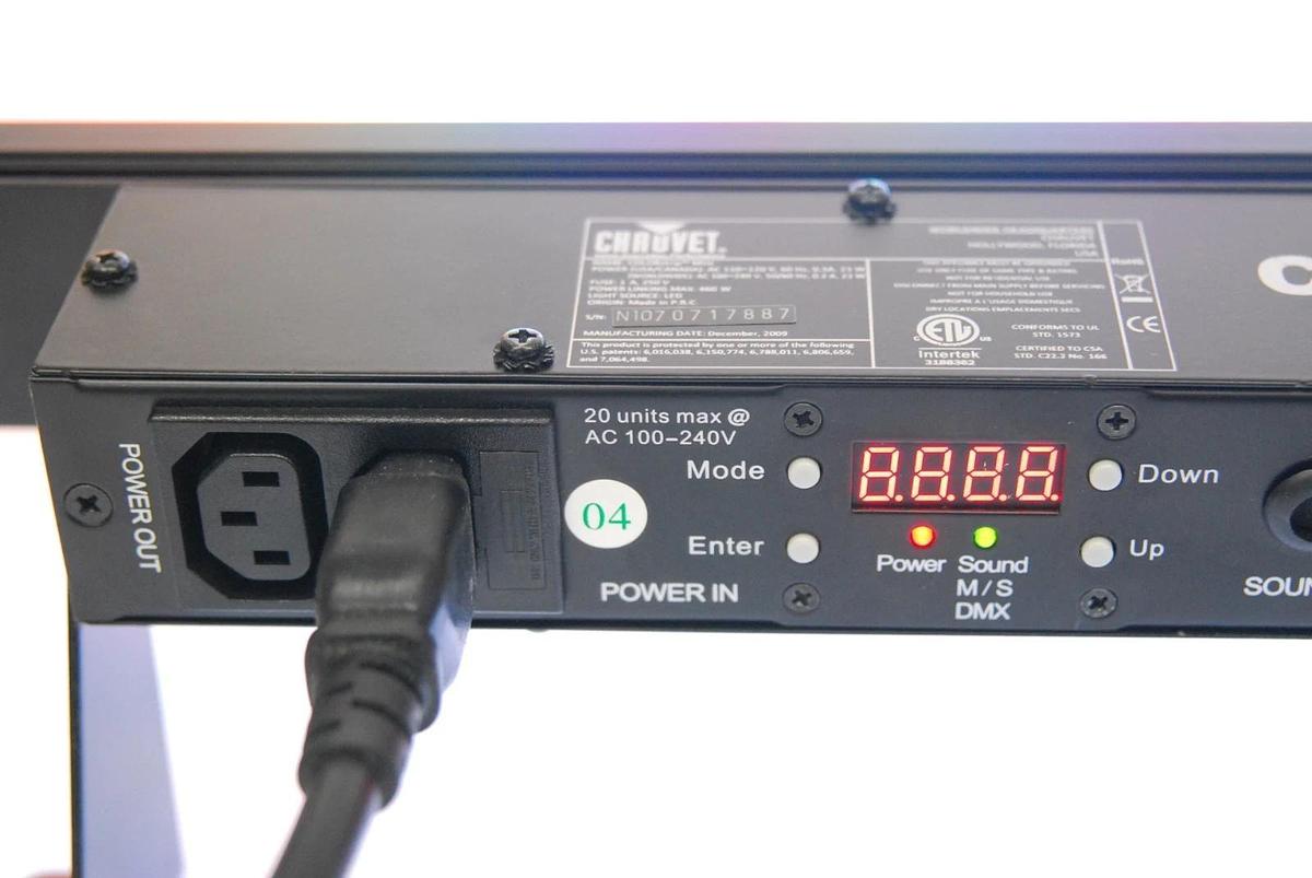 Used Chauvet COLORstrip Mini DMX 19-inch LED Linear Wash Light