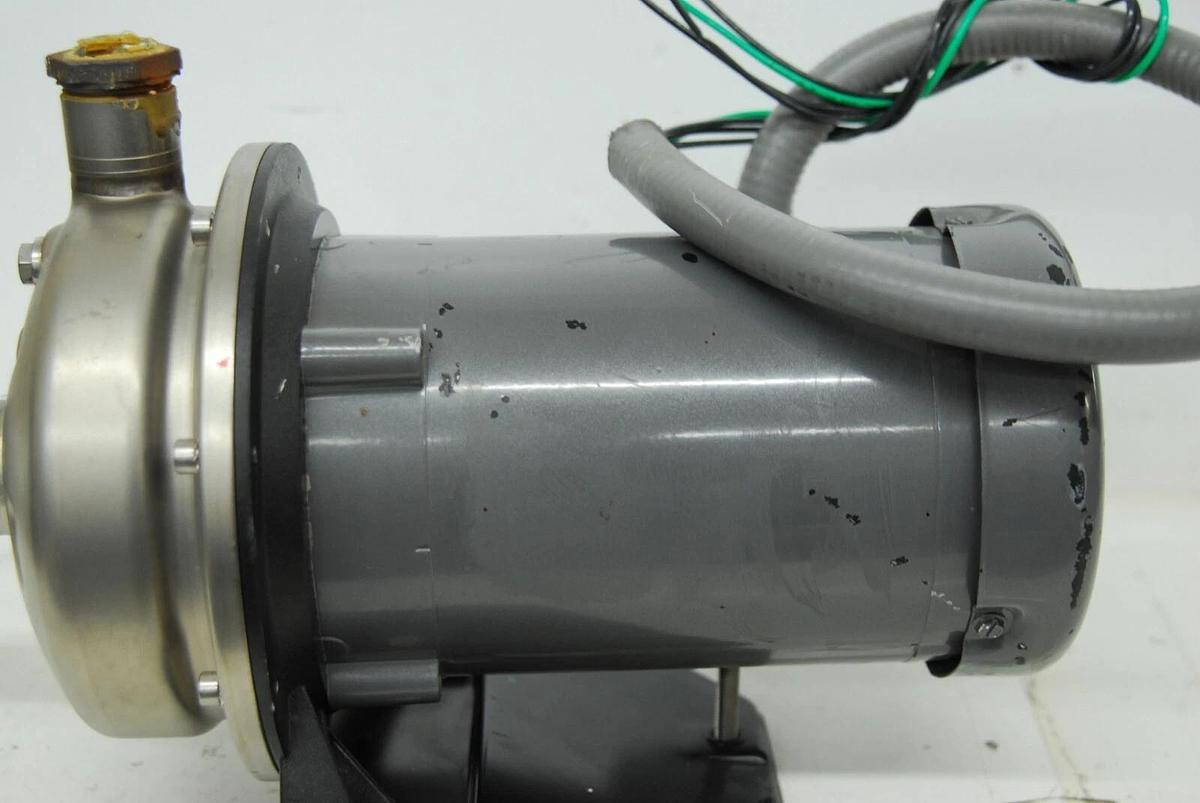 Used EBARA ACDU70/17T3G Stainless Steel Centrifugal Pump / Baldor JM3463 Motor
