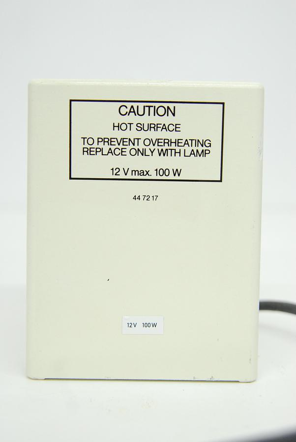 Used Zeiss 447217 Microscope Hal 100 Halogen Lamphouse