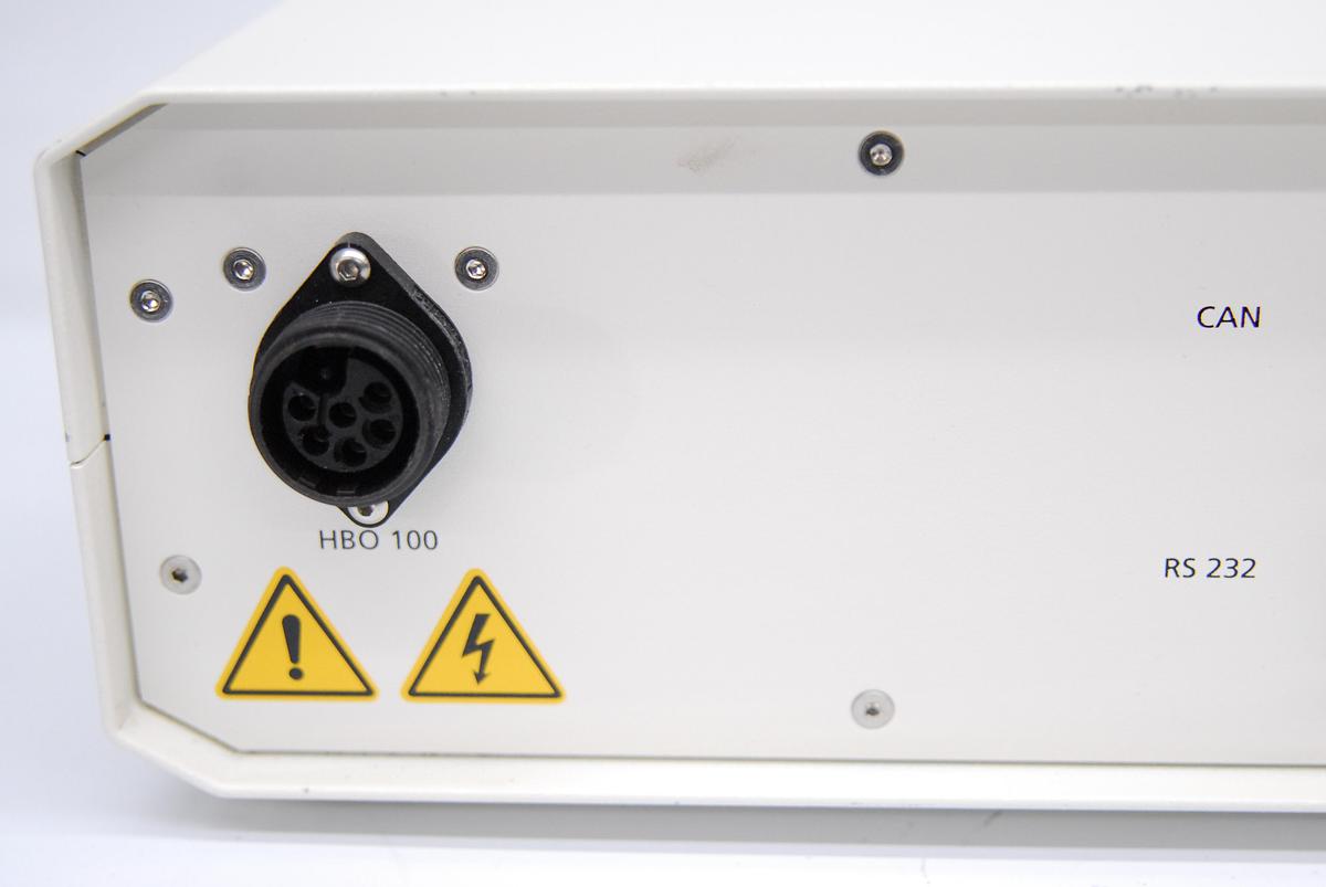 Used Zeiss LEJ FluoArc 001.26C Power Supply 400.26A Console HBO 100 Lamp Housing