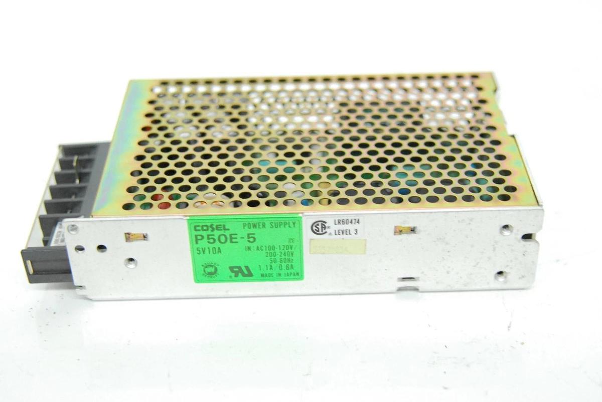 Used Cosel P50E-5 5V 10A 50W Power Supply