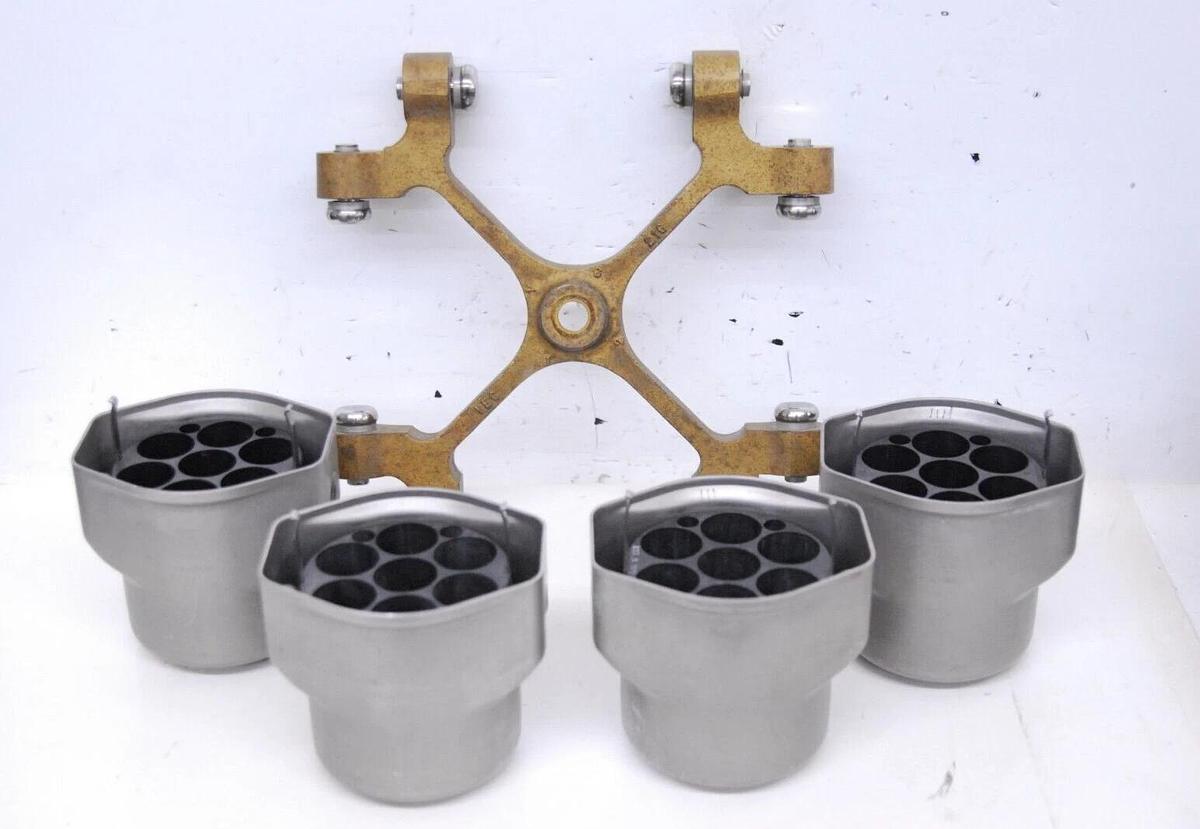 Used IEC 216 Swing-Out Rotor W/ 4x 378-S Buckets and Inserts